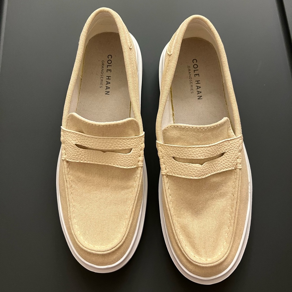Cole Haan Women's Tan Loafers